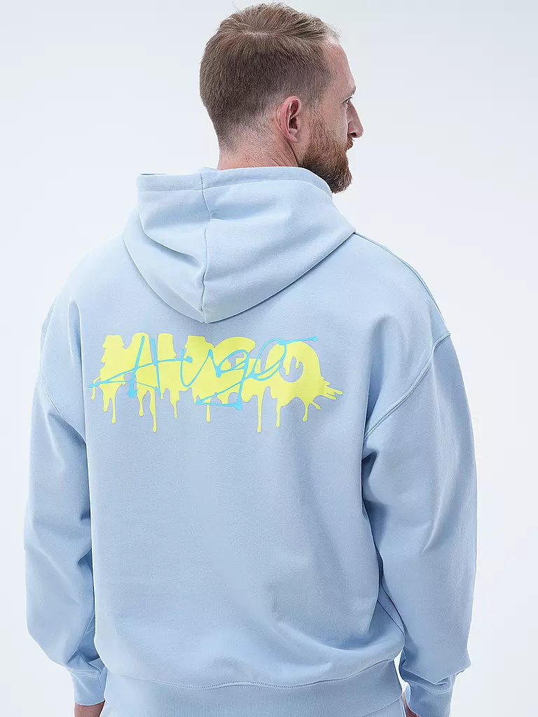 HUGO | Kapuzensweater - Hoodie DREEZES | hellblau