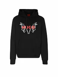 HUGO | Kapuzensweater - Hoodie DUELEYO | schwarz