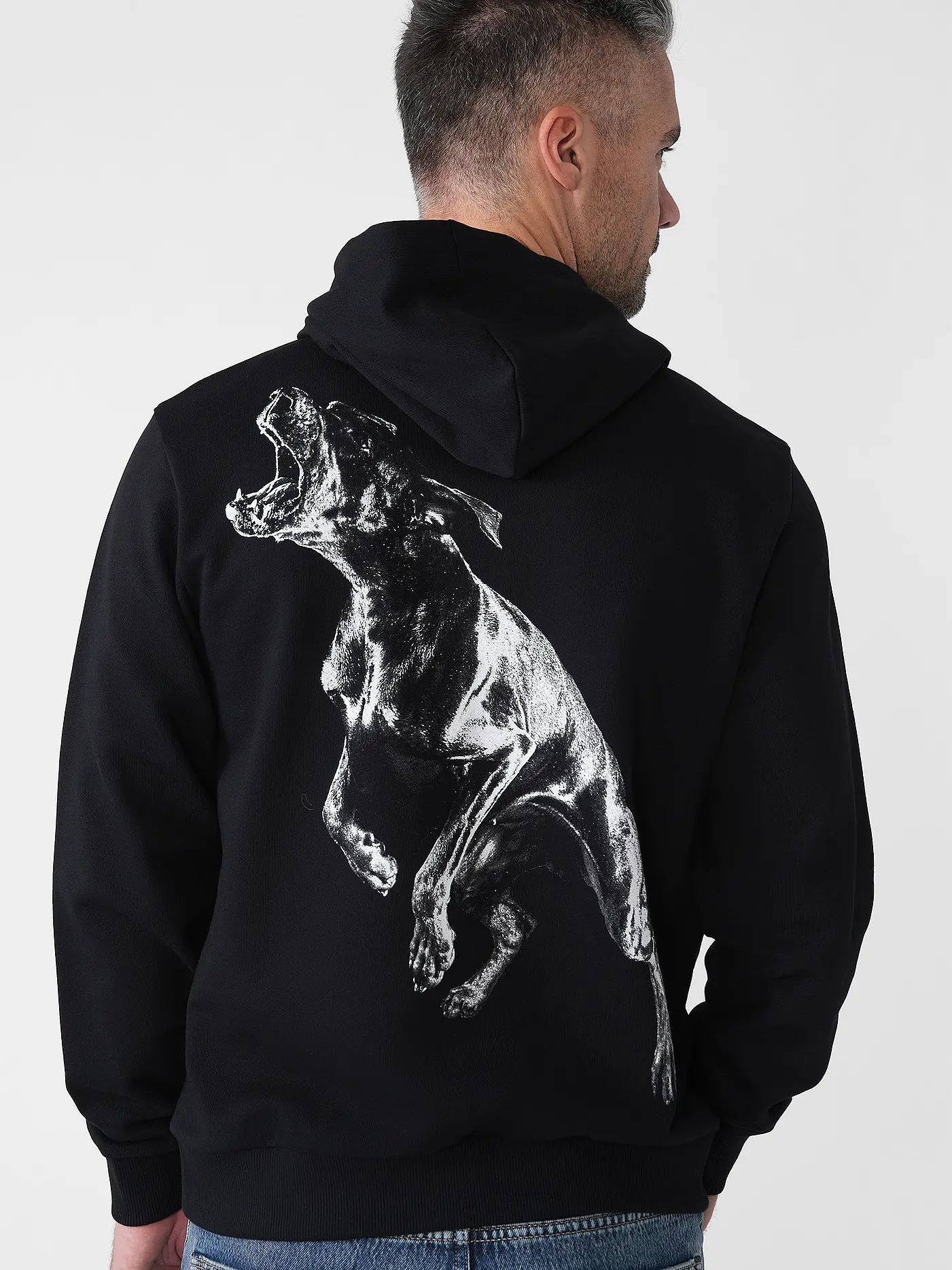 HUGO | Kapuzensweater - Hoodie DUELEYO | schwarz