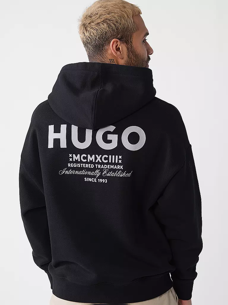HUGO | Kapuzensweater - Hoodie NAZARDO | hellblau