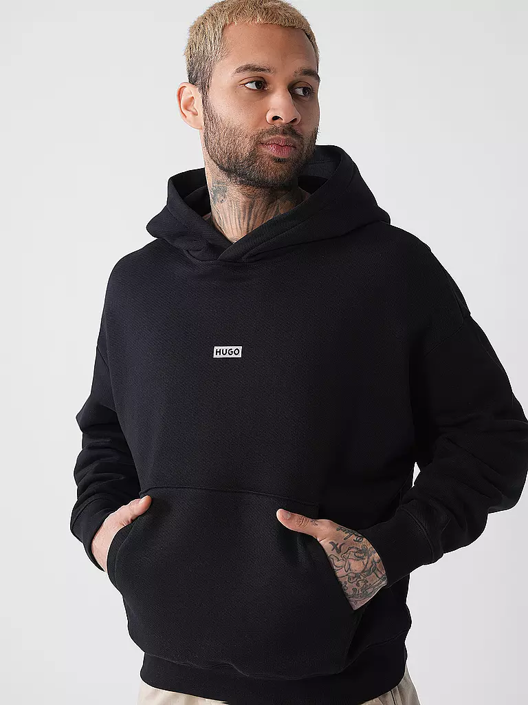 HUGO | Kapuzensweater - Hoodie NAZARDO | hellblau