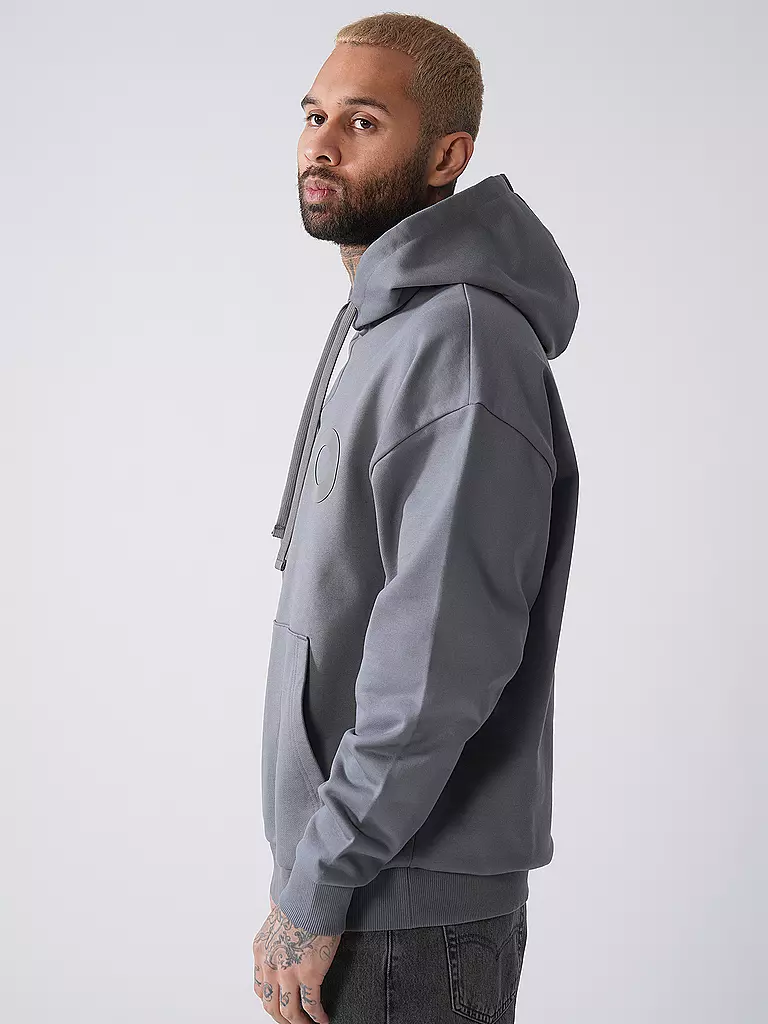 HUGO | Kapuzensweater - Hoodie Oversized Fit DITCHLE | grau