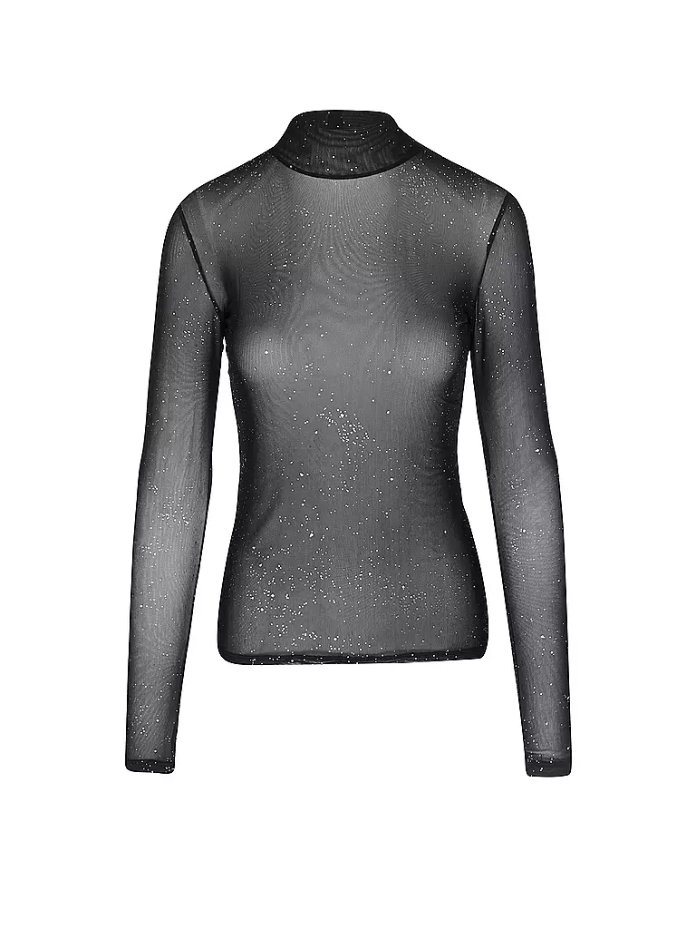 HUGO | Langarmshirt DILIONA | schwarz