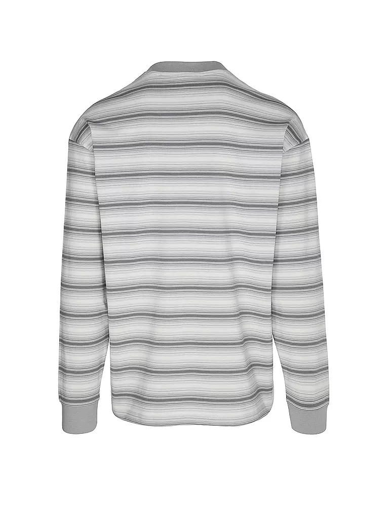 HUGO | Langarmshirt NISOLOG | grau