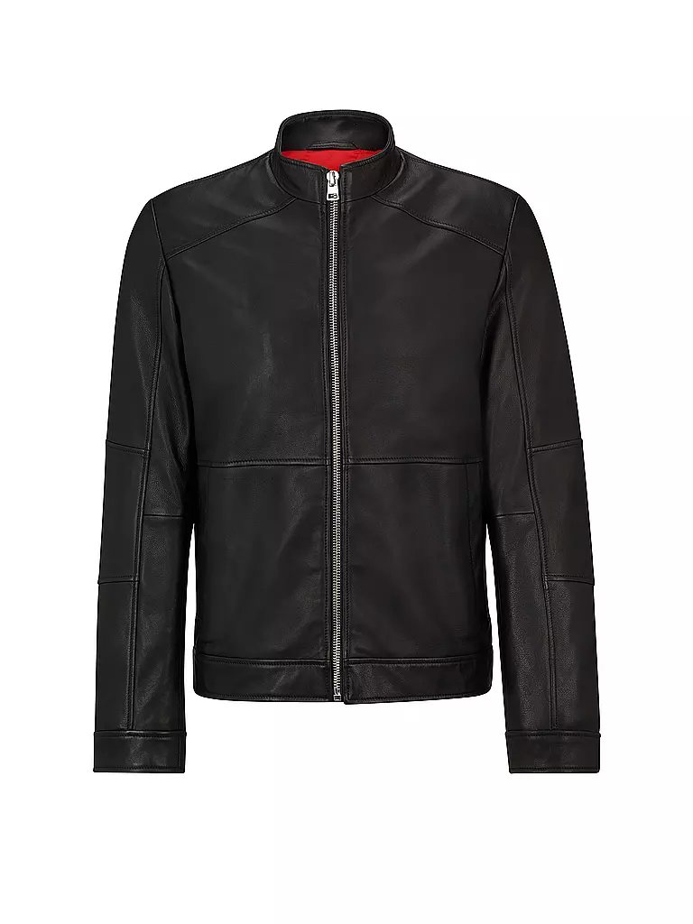 HUGO Lederjacke LOKIS schwarz