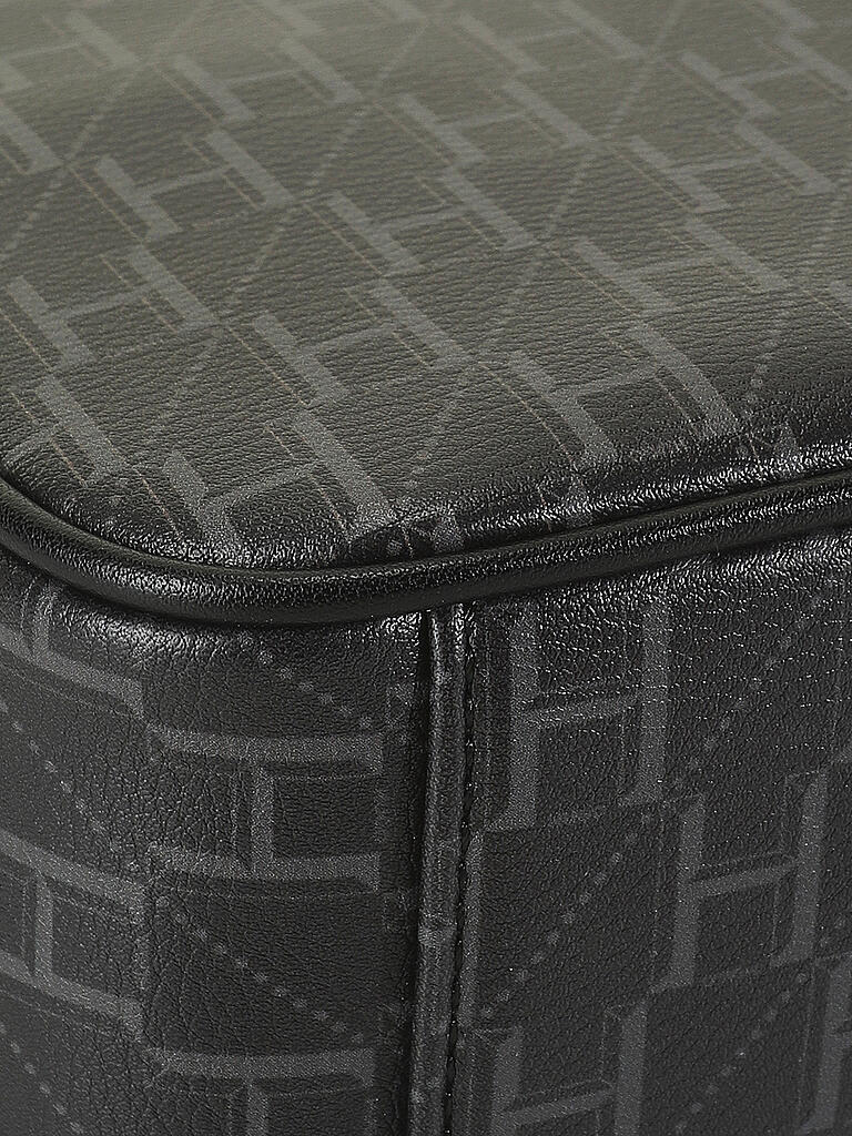 HUGO | Ledertasche - Mini Bag April | schwarz