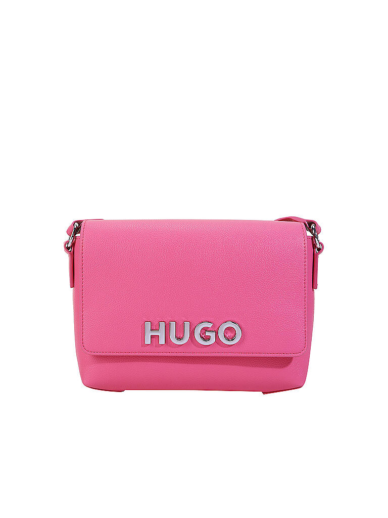 HUGO Ledertasche - Umhängetasche Brenda pink