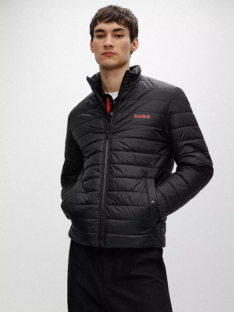 HUGO | Leichtsteppjacke Benti | schwarz