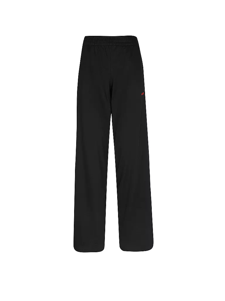 HUGO | Loungewear Hose SWIRLY | schwarz