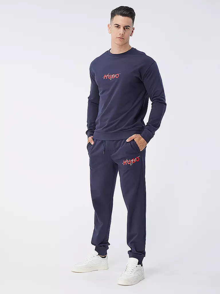 HUGO | Loungewear Hose | dunkelblau