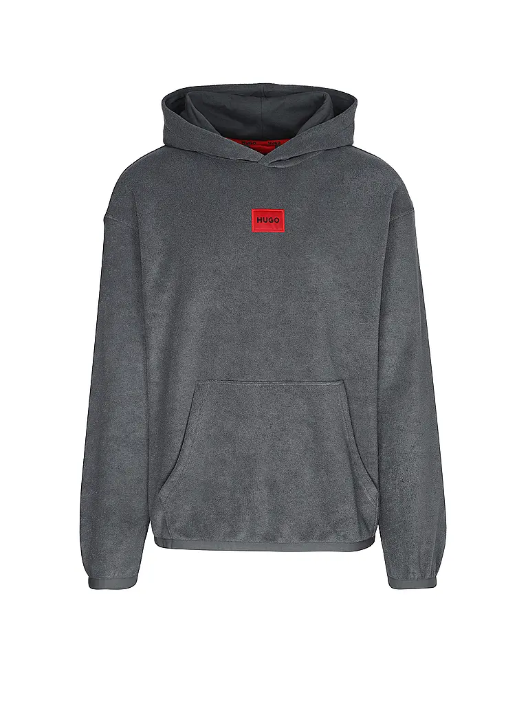HUGO | Loungewear Kapuzensweater - Hoodie TERRY | grau