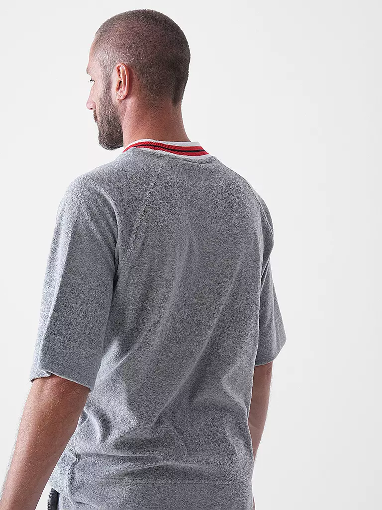 HUGO | Loungewear Shirt JAXON | hellgrau