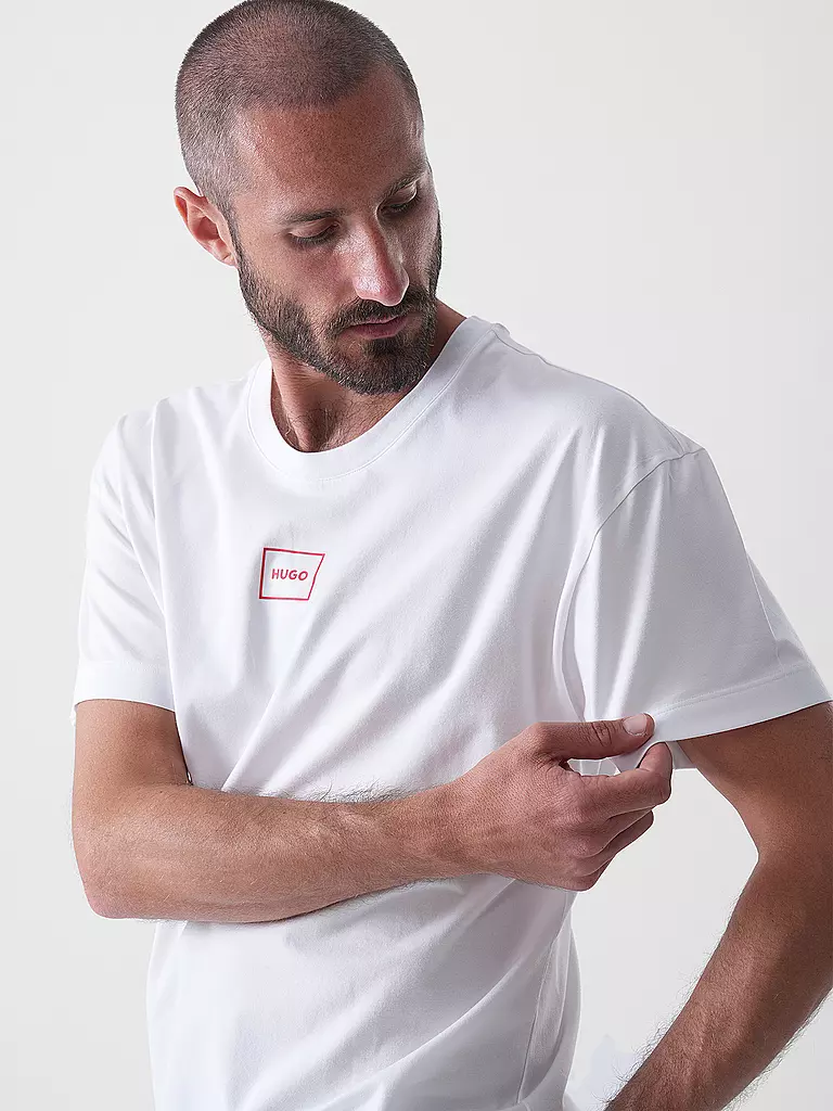 HUGO | Loungewear Shirt LAZE | schwarz
