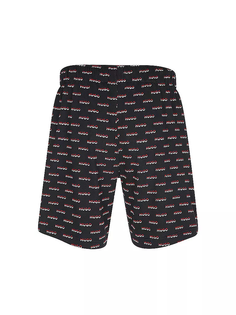 HUGO | Loungewear Shorts SPLIT | schwarz