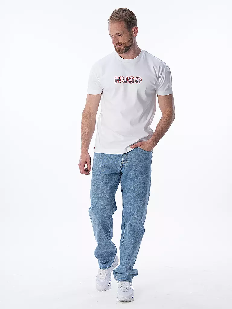 HUGO | Loungewear T-Shirt  | weiss