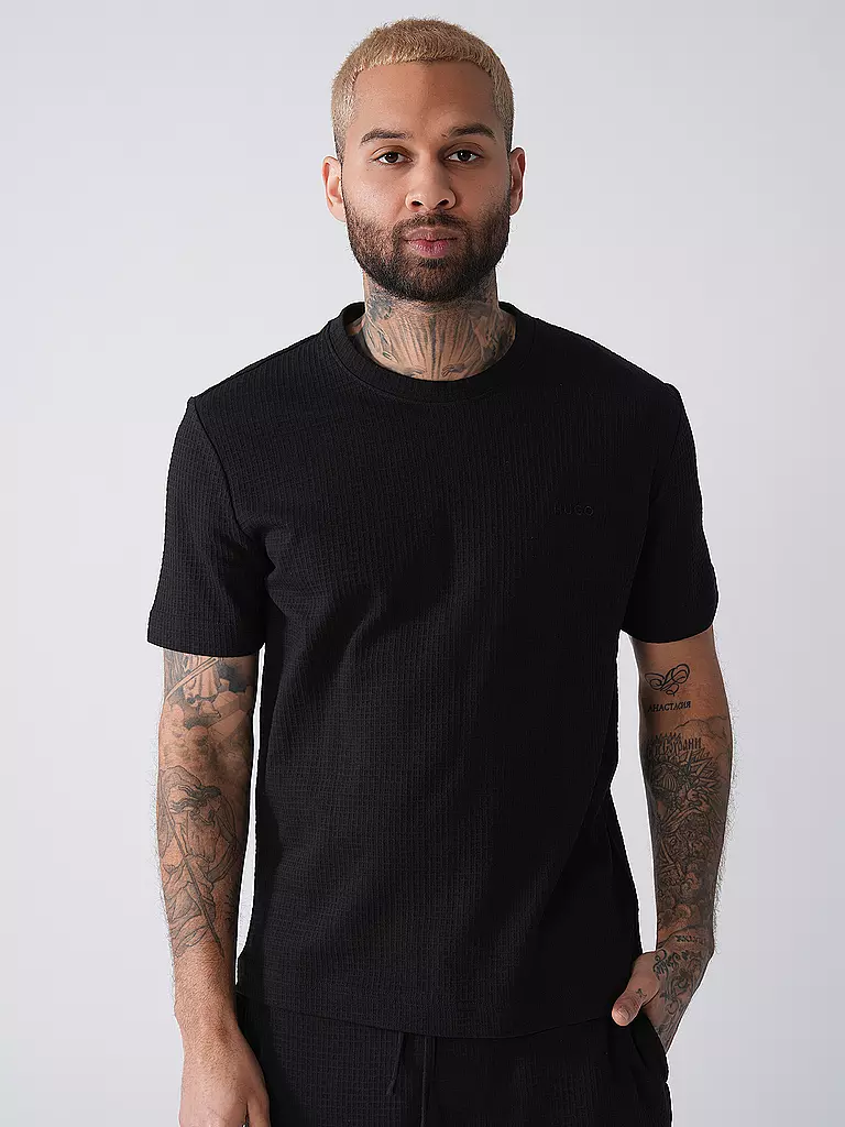 HUGO | Loungewear T-Shirt AUSTIN | schwarz