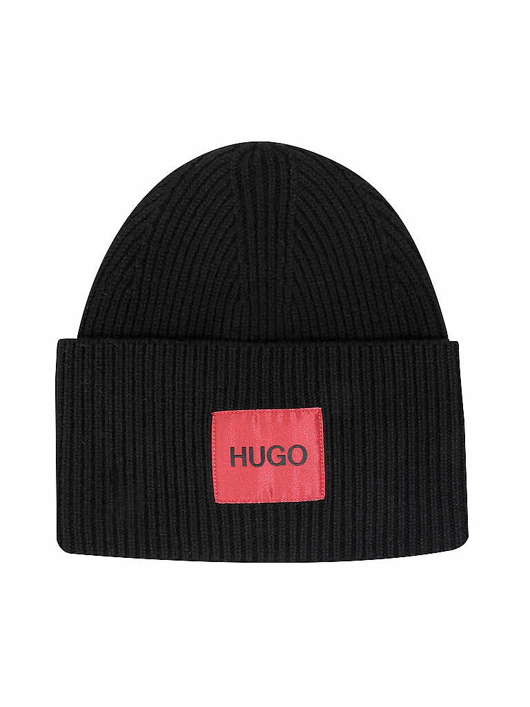 HUGO | Mütze - Haube  " Xaff 3 " | schwarz