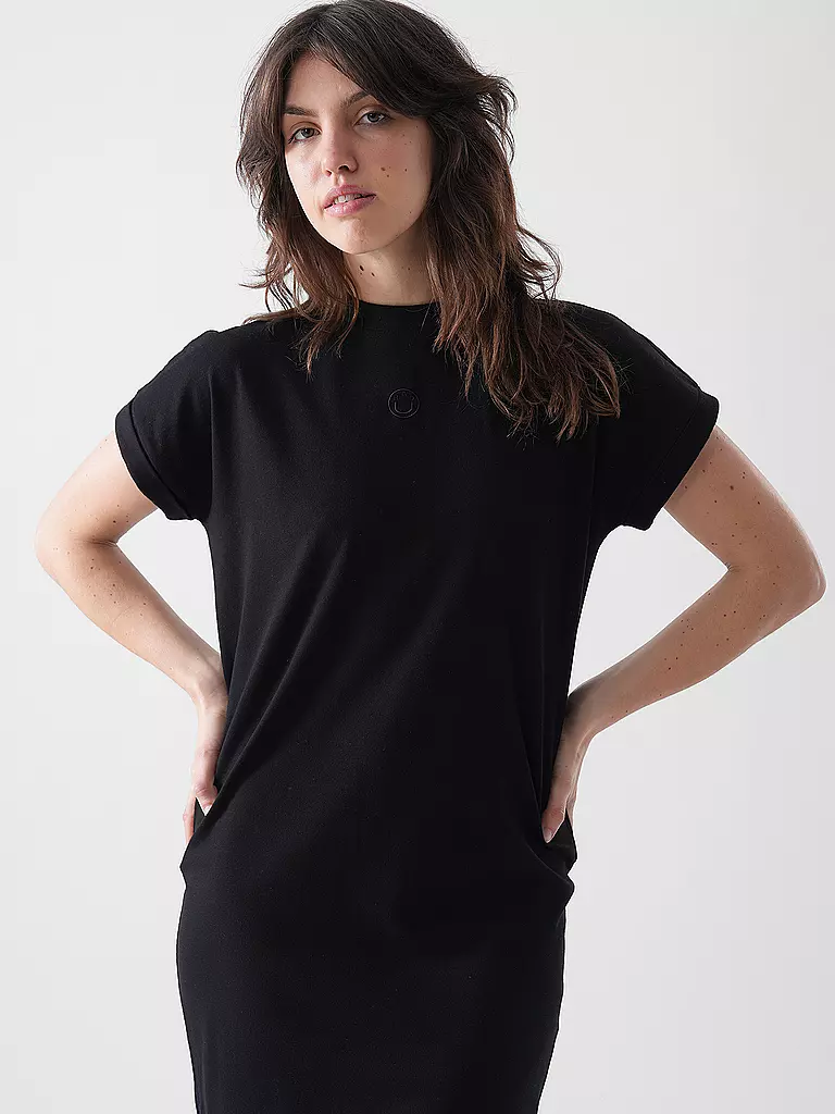 HUGO | Midikleid NALLE_B  | schwarz