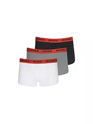HUGO | Pants 3er Pkg schwarz grau weiß | weiss