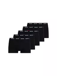 HUGO | Pants 5er Pkg. black | schwarz