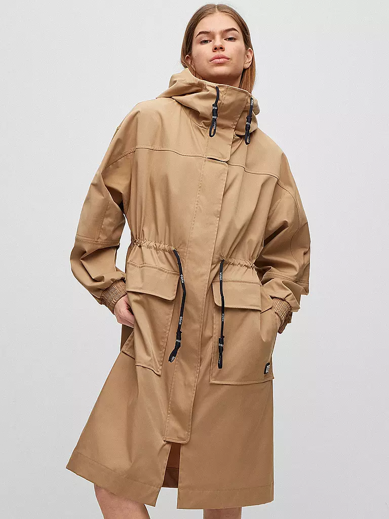 HUGO | Parka FIORENZA | beige