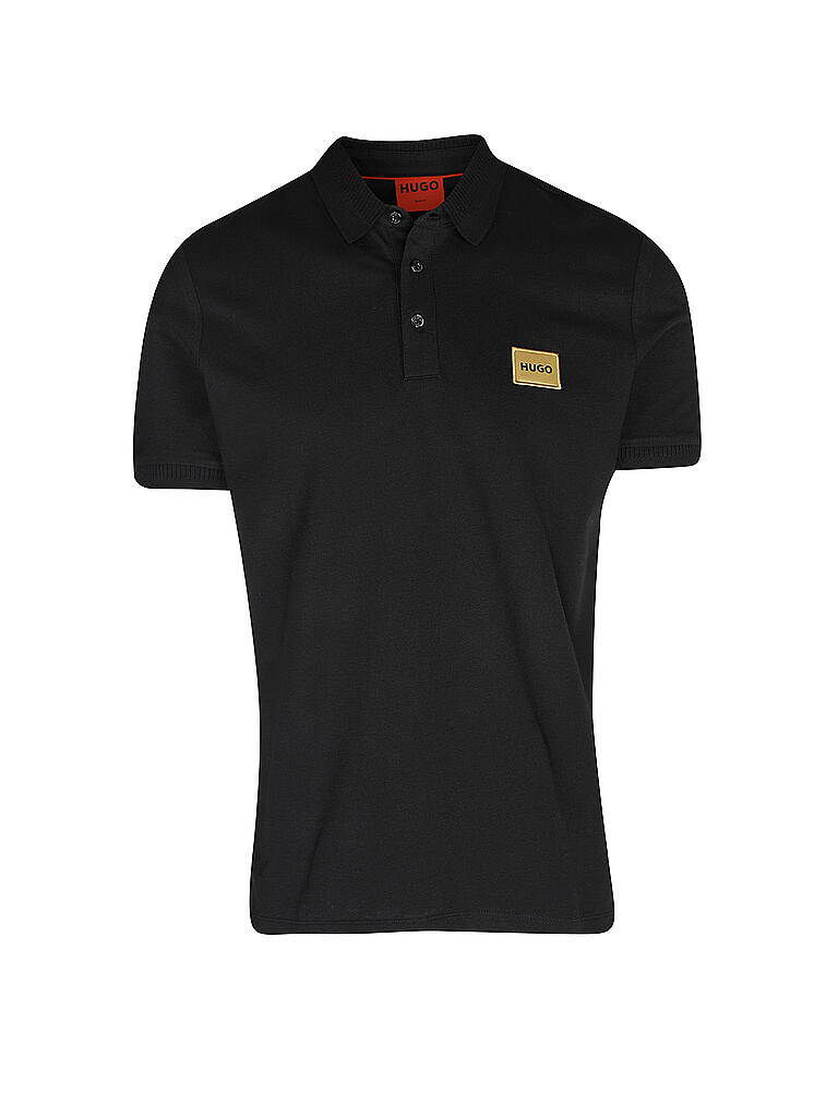 HUGO | Poloshirt DERESO | schwarz
