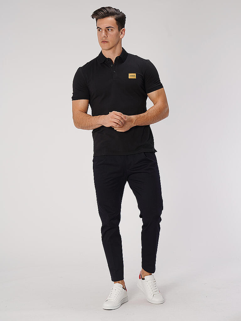 HUGO | Poloshirt DERESO | schwarz