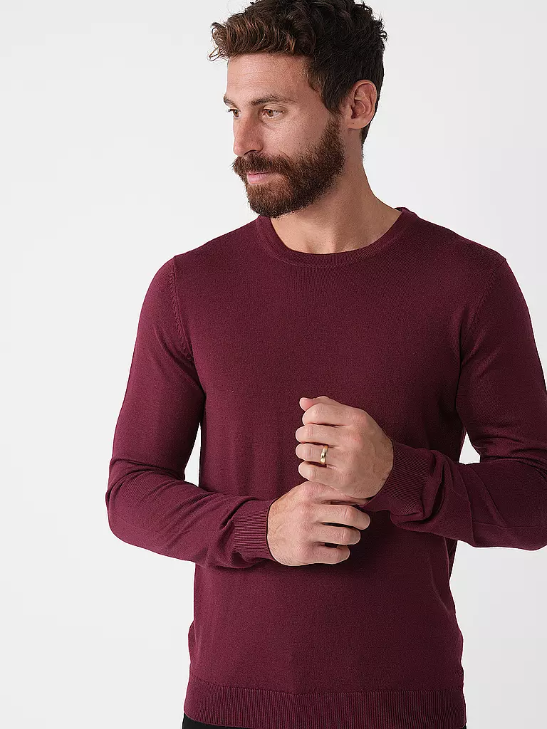 HUGO | Pullover CERDIC | rot