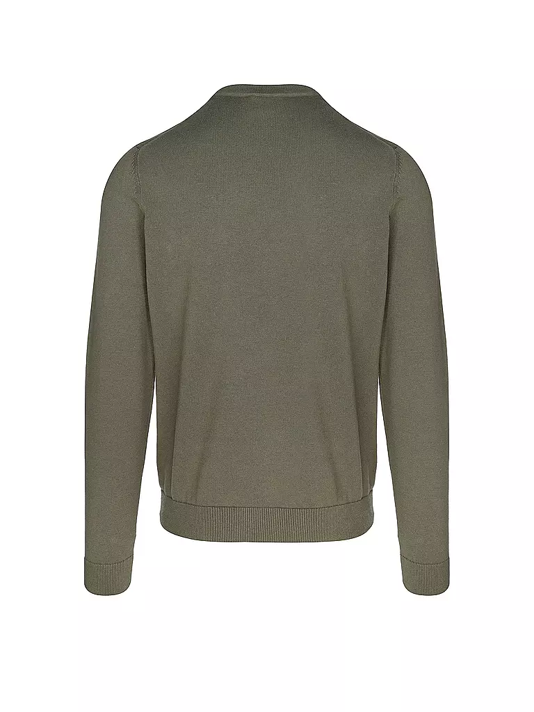 HUGO | Pullover SAN CASSIUS | Olive