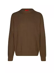 HUGO | Pullover SIMO | braun