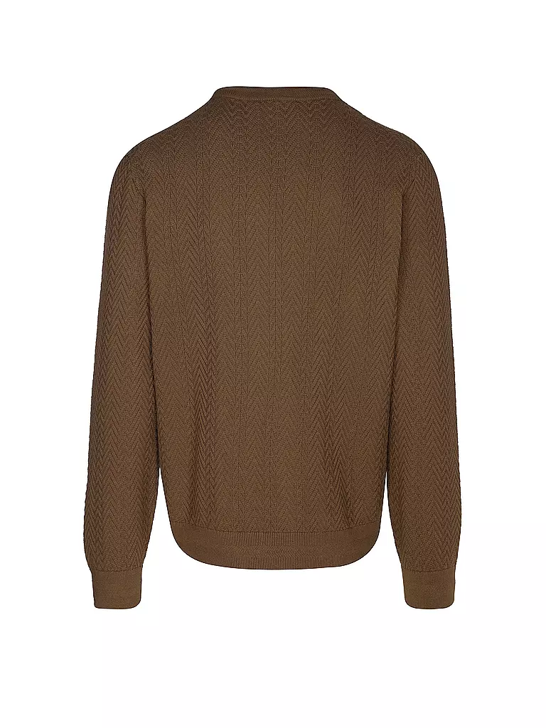 HUGO | Pullover SIMO | braun