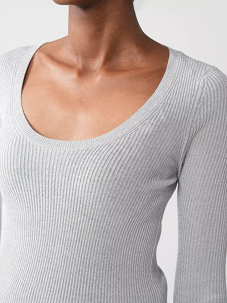 HUGO | Pullover SUNESSYA | silber
