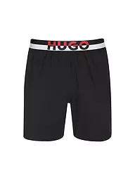 HUGO | Pyjamahose - Shorts AMSTERDAM | schwarz