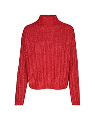 HUGO | Rollkragenpullover SAFINEYNY | rot