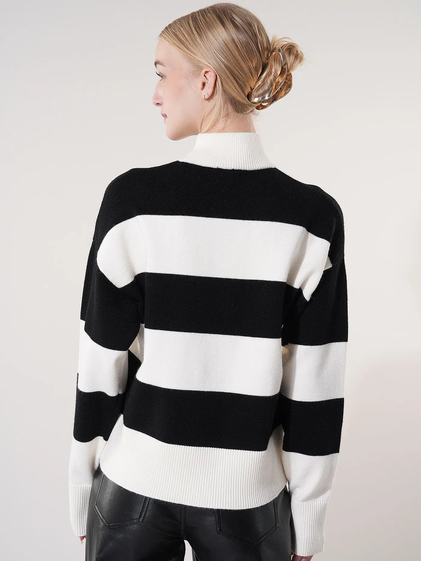 HUGO | Rollkragenpullover SAJITTINA_B | schwarz