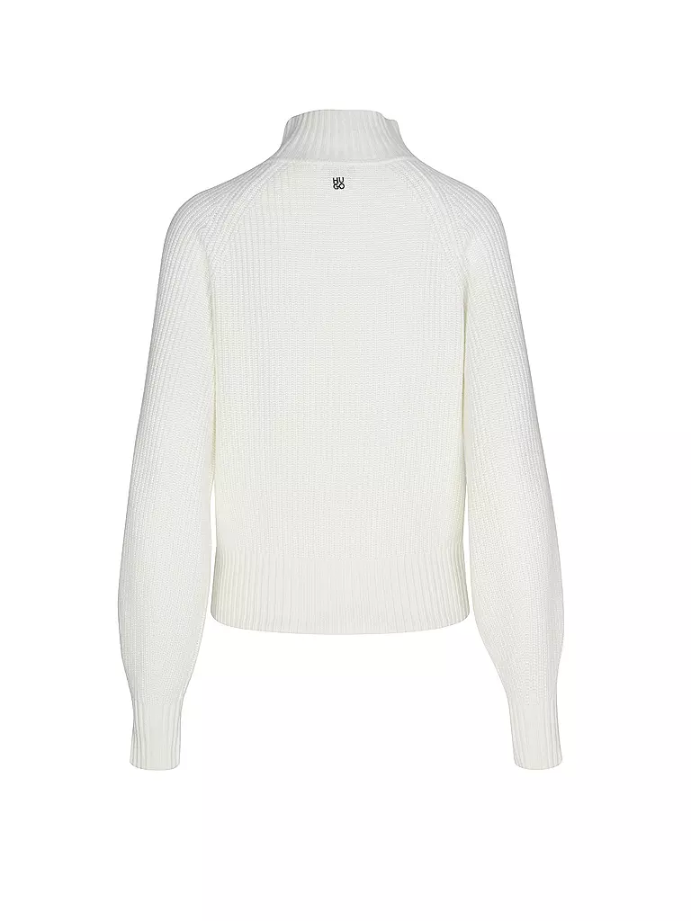 HUGO | Rollkragenpullover SORELLASIO | weiss