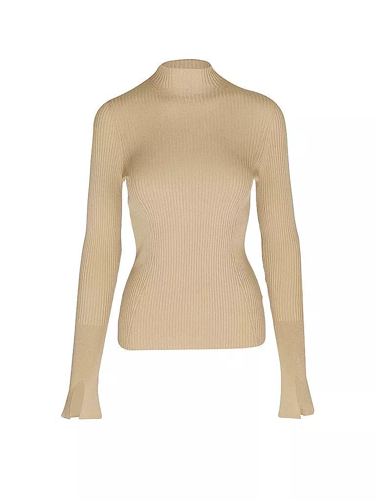 HUGO | Rollkragenpullover SOTELLINE | gold