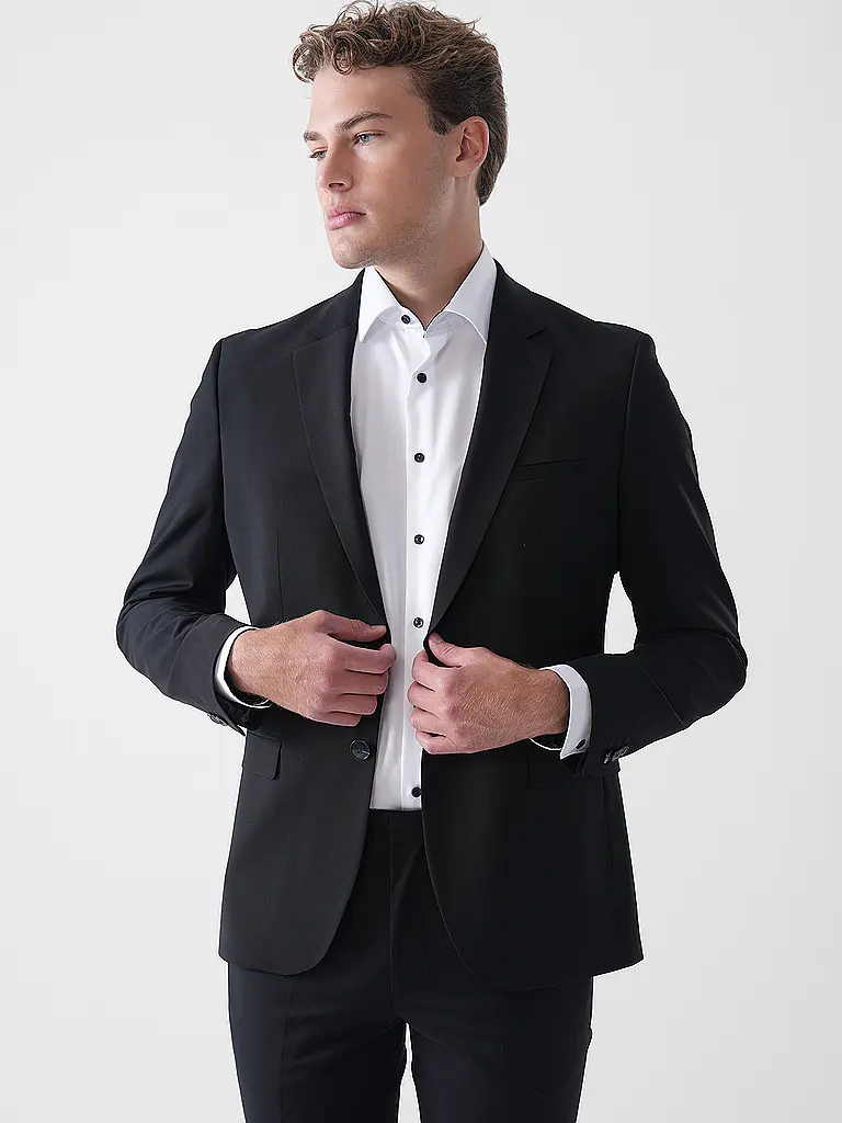 HUGO | Sakko Super Slim Fit ARTI253X-MH  | schwarz