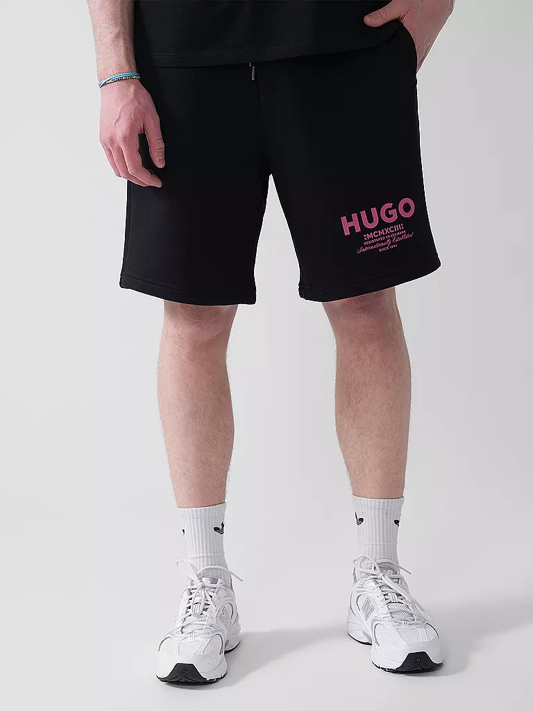 HUGO | Shorts NOMARIO | schwarz