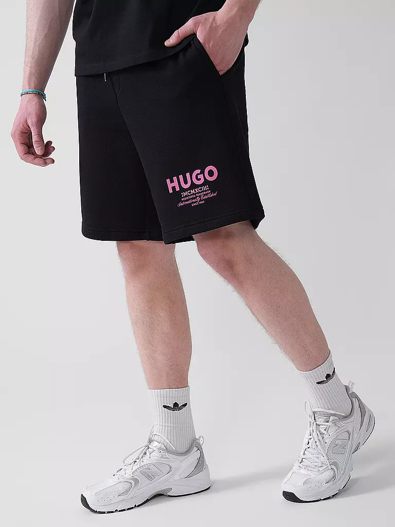 HUGO | Shorts NOMARIO | schwarz