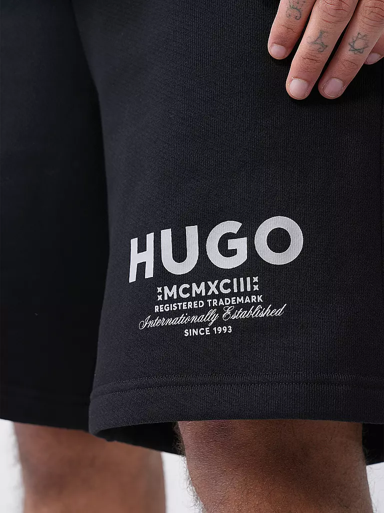 HUGO | Shorts NOMARIO | schwarz