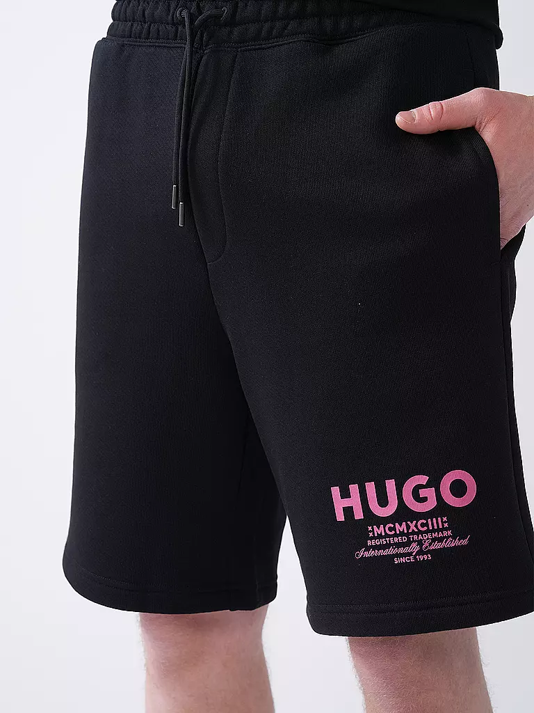 HUGO | Shorts NOMARIO | schwarz