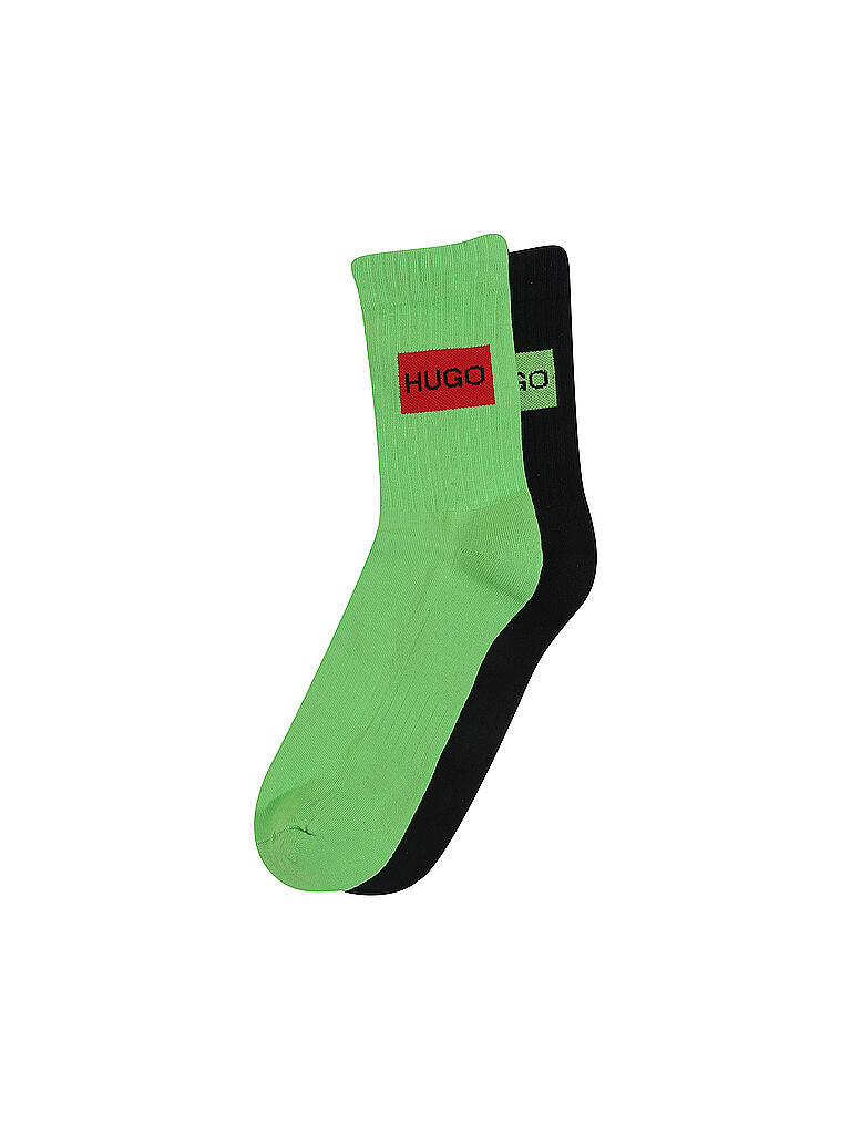 HUGO | Socken - 2er Pack bright green  | grün