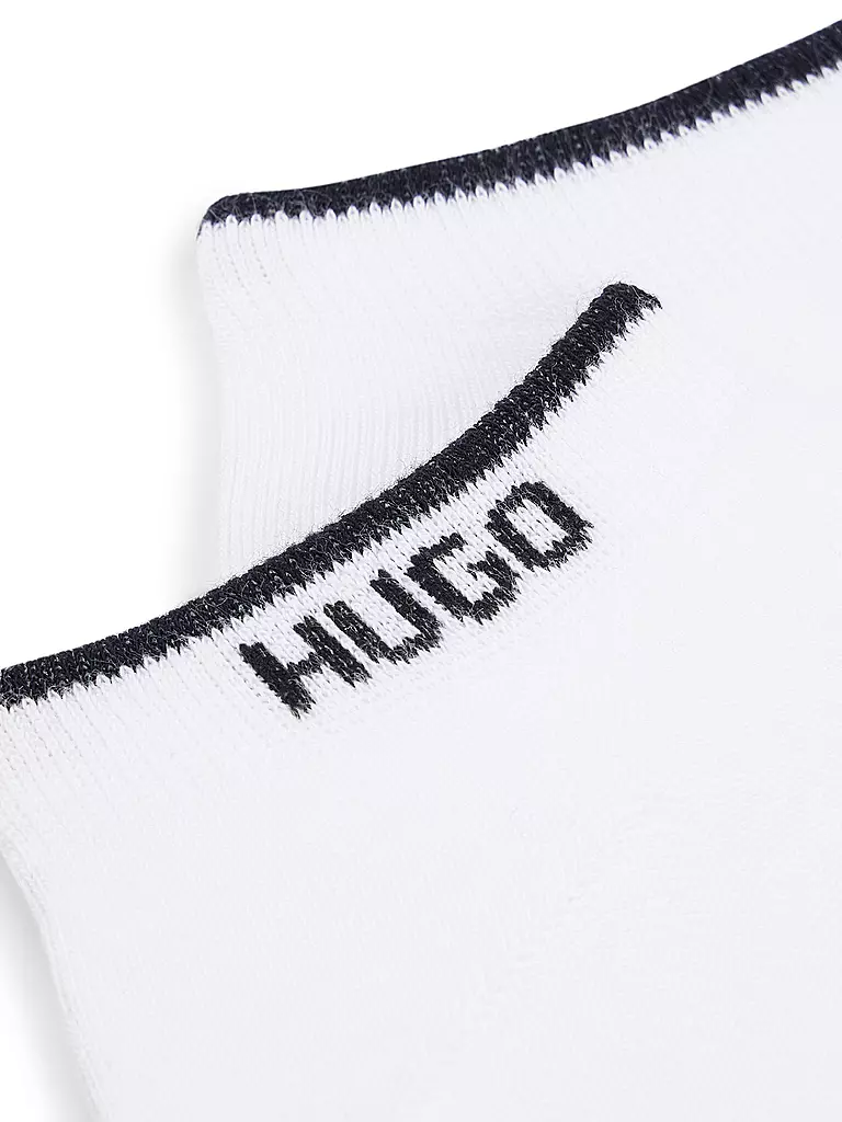 HUGO | Socken 2er Pkg white | schwarz