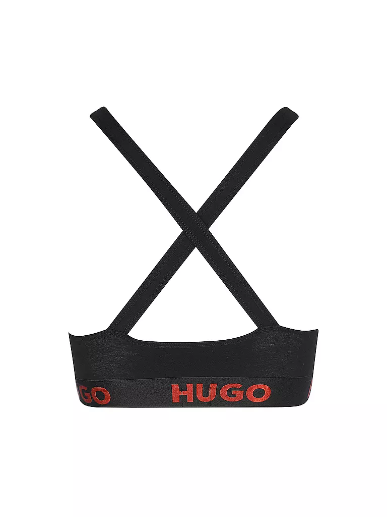 HUGO | Sport Bustier | schwarz
