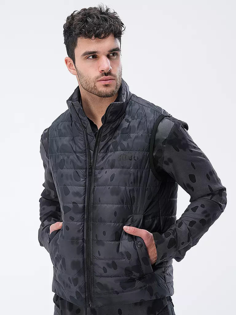 HUGO | Steppgilet BENTINO  | grau