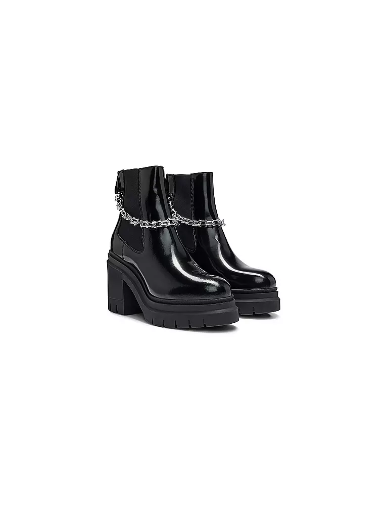 HUGO | Stiefelette KRIS  | schwarz