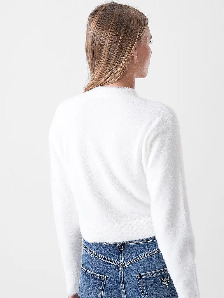 HUGO | Strickjacke SFURRY_B | creme