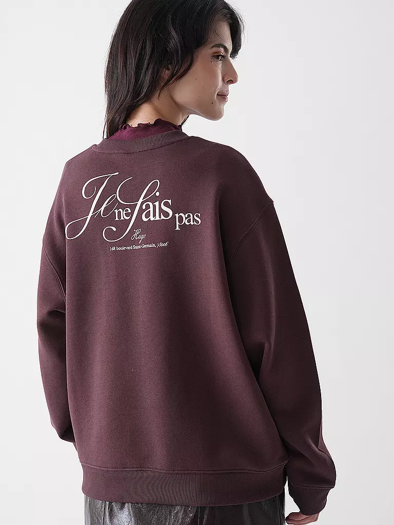 HUGO | Sweater CLASSIC CREW_5 | braun