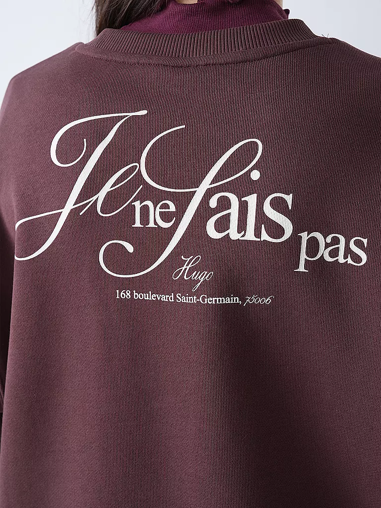 HUGO | Sweater CLASSIC CREW_5 | braun